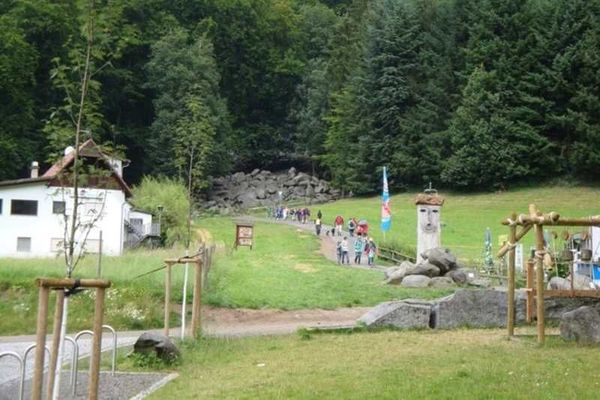 Felsenmeer in unmittelbarer Umgebung