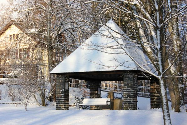 Kurpark im Winter