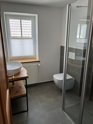 Fichtellofts - Blick in das Badezimmer