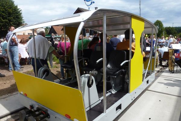 Jeder möchte mitfahren.