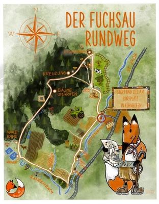 Neuer Wanderweg: Der Fuchsaurundweg