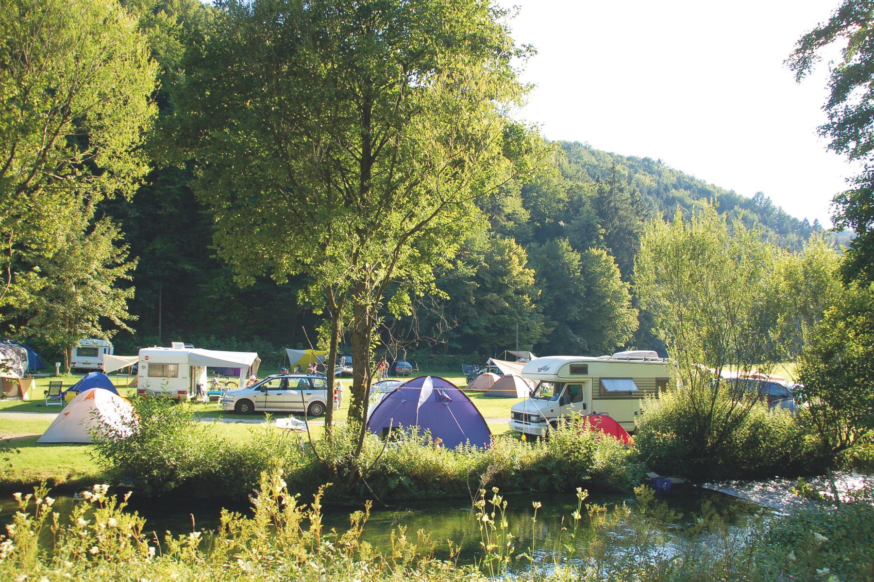 Naturpark Frnkische Schweiz: Campingplatz Frnkische Schweiz