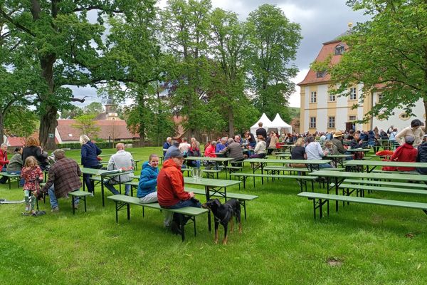 Kulturelle Veranstaltung im Schlosspark