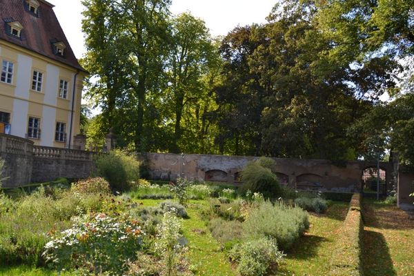 Schlossgarten in Oberschwappach