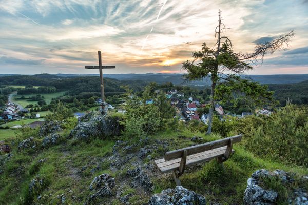 Sonnenuntergang am Hirtenberg