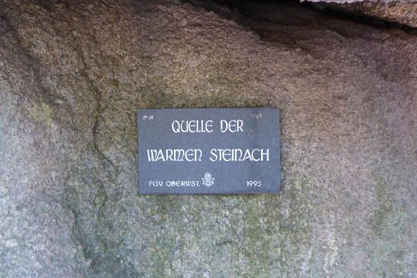 Quelle der Warmen Steinach