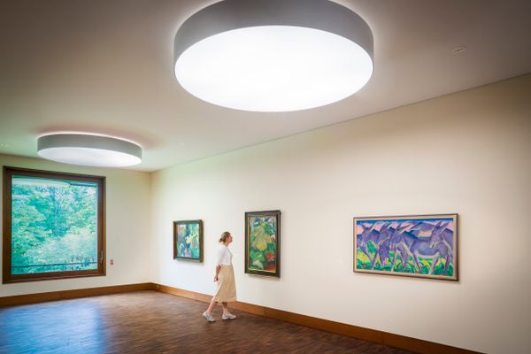 Franz Marc Museum in Kochel, Ausstellungsraum