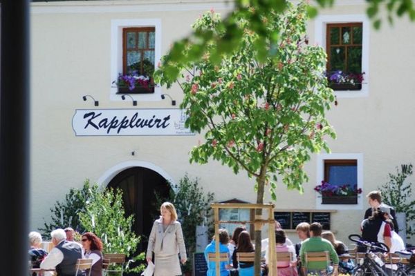 Terasse Kapplwirt-ein attraktives Ziel