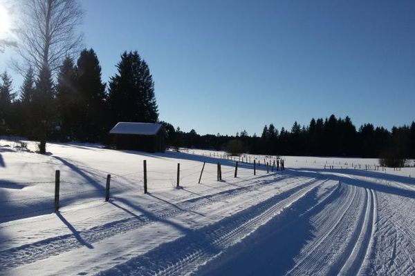 Langlaufloipe Kirmesauer Runde Bad Bayersoien