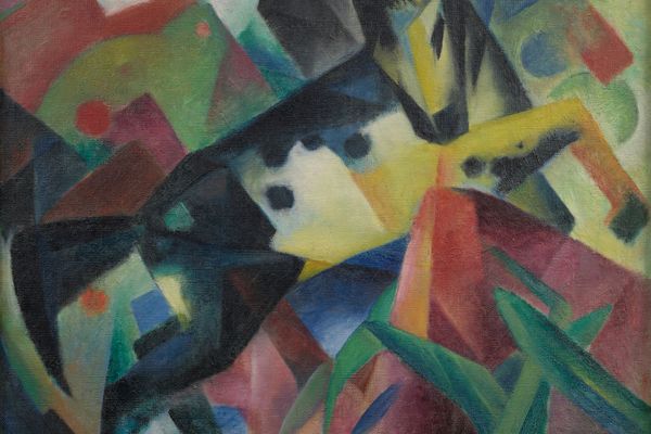 Franz Marc, Springendes Pferd, 1912