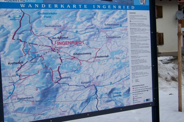 Infotafel in Ingenried.