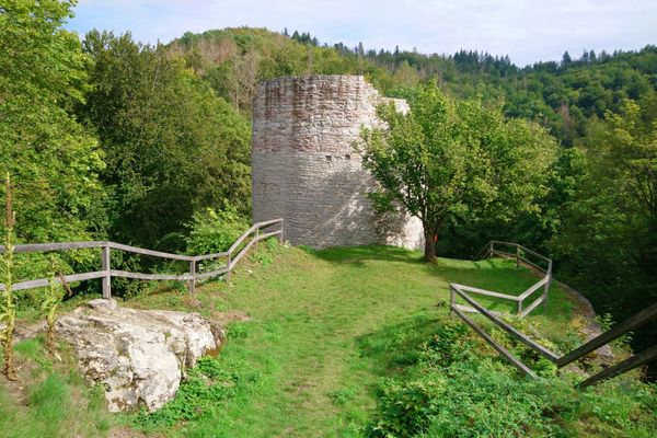 Burgruine Nordeck im Steinachtal