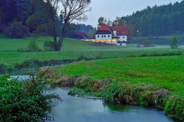 Im idyllischen Aufseßtal