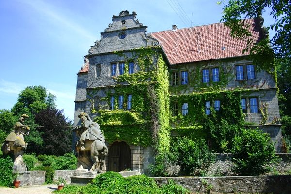 Schloss Friesenhausen in den Haßbergen