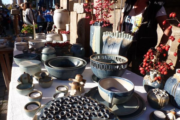 Keramikstand Zirndorfer Herbstmarkt