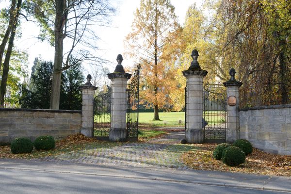Schloss Untermerzbach, Eingang zum Park