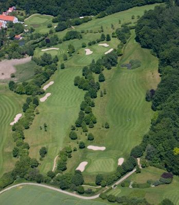 Luftbild vom Golfclub Darmstadt-Traisa