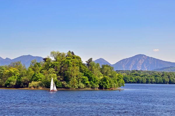 Staffelsee im Frühling