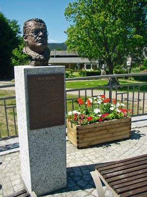 Gemeinde Brand - Max-Reger-Büste