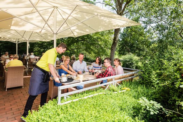 Café Schöne Zeiten an der Ilmenau