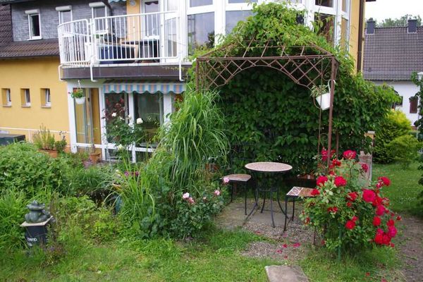 Die gemÃ¼tliche Sitzecke im Garten