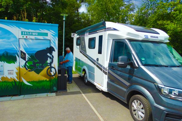 Wohnmobil-Stellplatz "Alte Bergehalde" in Peißenberg