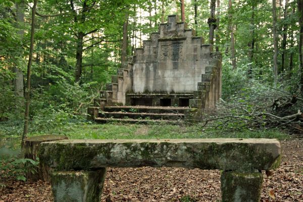 Der Minnesängerplatz im Landschaftsgarten