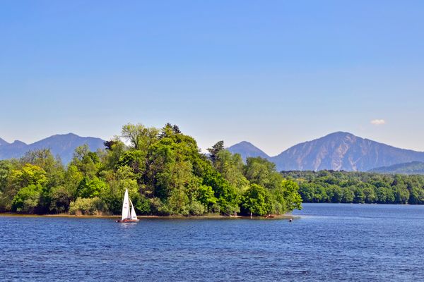 Staffelsee im Frühling