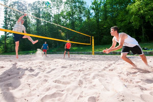 Mal wieder Beachvolleyball spielen