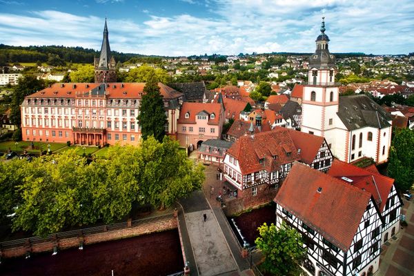 Blick auf Erbach