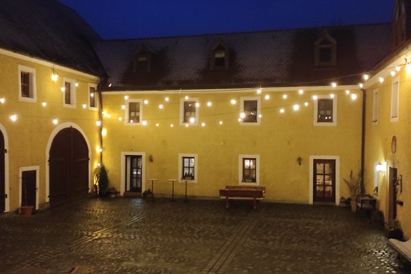 Innenhof Kohlers Kulinarik