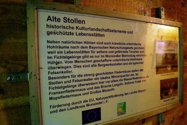 Sankt-Georg-Stollen - Infotafel