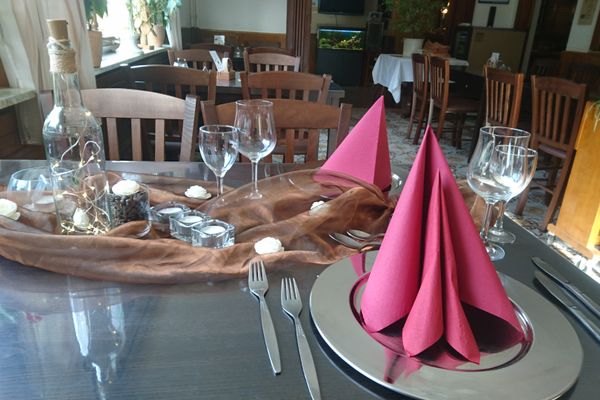 Gedeckter Tisch