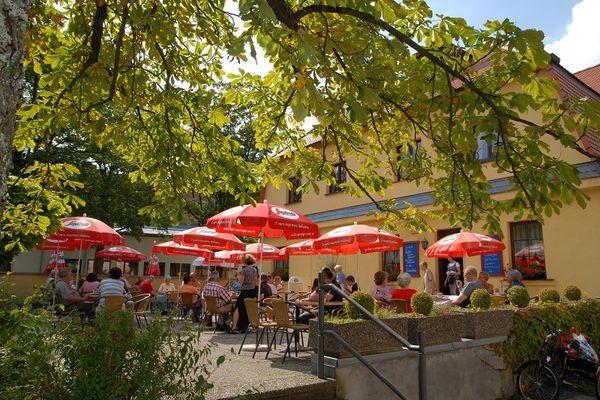 Terrasse vom Café Kaiser