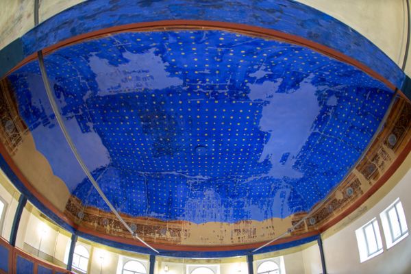 Der Sternenhimmel in der ehemaligen Synagoge in Pfungstadt