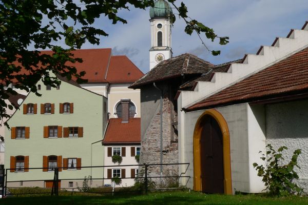 Schongauer Stadtmauer am Bgm.-Schägger-Platz