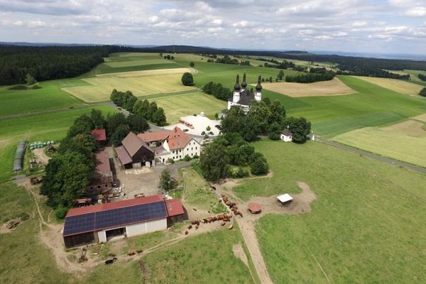 Luftaufnahme Kapplwirt- idyllische und ruhige Lage