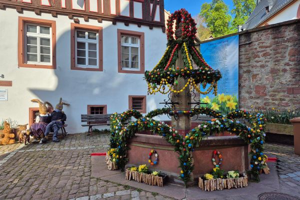 Osterbrunnen Neckarsteinach