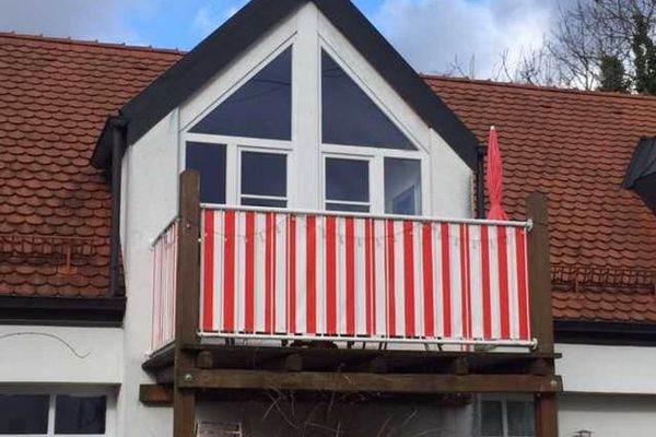 Außenansicht Ferienwohnung Schmetterling