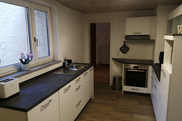 Ferienwohnung im Fachwerkaus – Küche