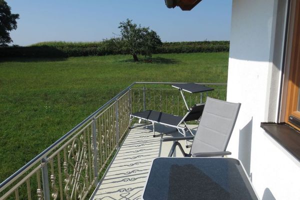 Ferienwohnungen Werner Balkon Obergeschoss