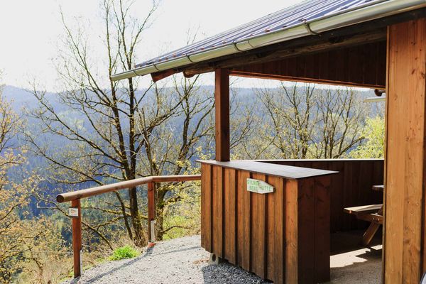Schutzhütte am Silberberg