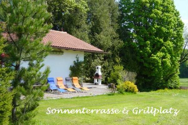 Ferienwohnungen Josef Seibold Sonnenterrasse mit Grillplatz