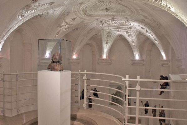Blick von der Empore des Schongauer Stadtmuseums