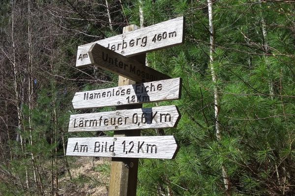 Reichlich Wanderwege