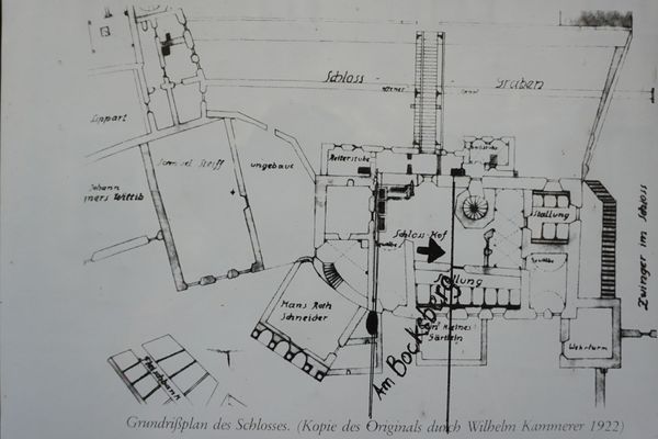 Lageplan Wunsiedler Burg