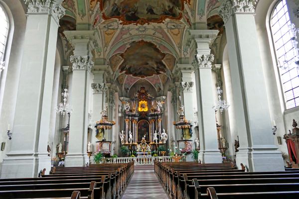 Pfarrkirche St. Gangolf innen