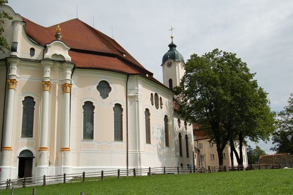 The famous church of Wies.