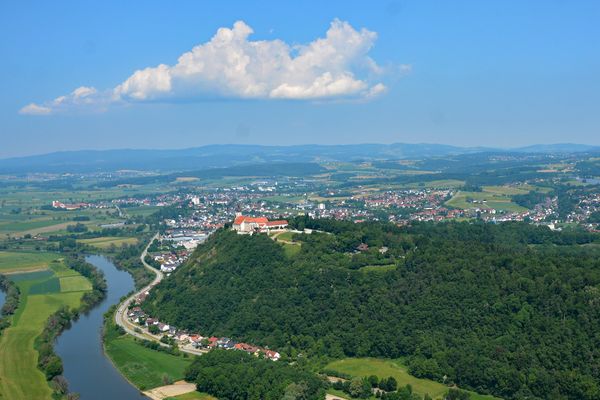 Luftaufnahme von Bogen