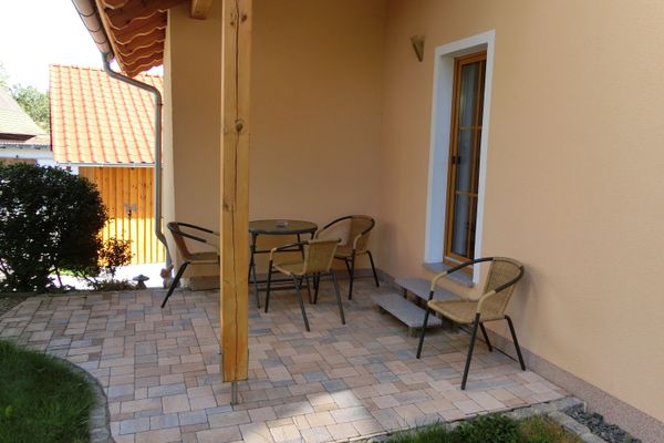 Terrasse Ferienhaus Herrmann
